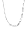 COLLAR HIBRIDO CADENA Y TENIS CON CZ