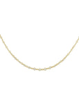CHOKER DORADA CON ZIRCONIA