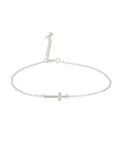 PULSERA CON DIJE DE CRUZ LISA