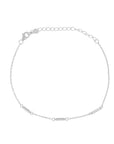 PULSERA TRES DIJES BARRA