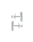 BROQUEL OJO TURCO/PLATA.925/BAÑO RODIO/7MMX7MM