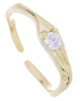 ANILLO CZ SOLITARIA