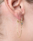 ARRACADA CON CADENA Y CZ
