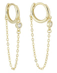 ARRACADA CON CADENA Y CZ