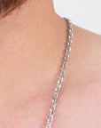 Cadena de plata 65 cm plata .925