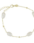PULSERA CON PERLAS