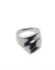 Anillo Ancho De Plata