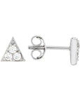 Broquel triangulo con zirconias
