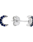 Broquel media luna con zirconias