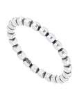 Anillo bolitas plata .925