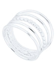 Anillo múltiple plata .925