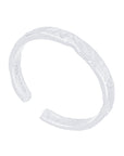 Anillo plano con textura
