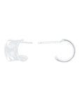 Aretes curvos con textura