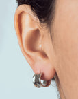 Aretes curvos con textura