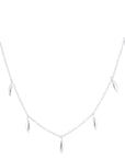 COLLAR CON DIJES COLGANTES LISO
