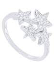 ANILLO CUATRO ESTRELLAS CON ZIRCONIA