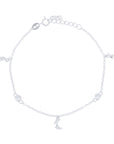 PULSERA DIJES LUNA Y ZIRCONIA
