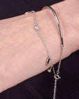 PULSERA DIJES LUNA Y ZIRCONIA