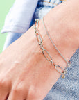 Pulsera cadena torsal ligero