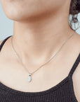 Dije niña con zirconias