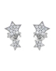 BROQUEL ESTRELLAS CON ZIRCONIA DE PLATA