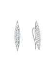 Ear cuff zirconias