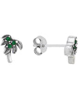 Broquel palmera con zirconias