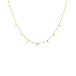 Gargantilla con Zirconia Colgante