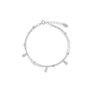 Pulsera Cadena Doble con Charms