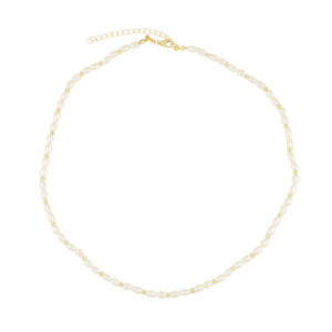 Gargantilla de plata con Perla Natural