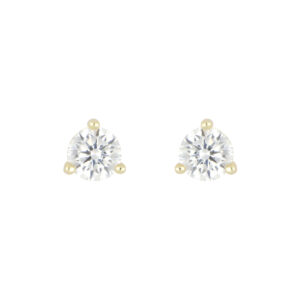 Broqueles con Zirconia natural
