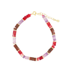 Pulsera de Jade con Lepidorita