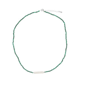 Gargantilla Malaquita con Perla Keshi