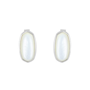 Broqueles de plata con Perla Madre
